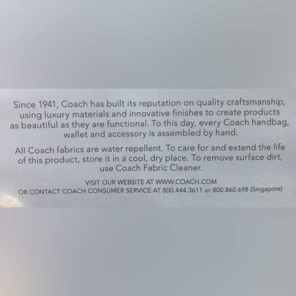 NWOT COACH Purse Satchel W/ 2 Arm Straps & 1 Shoulder Reinforced For Versatility - Picture 11 of 12